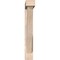 Ekena Millwork Traditional Block Smooth Bracket w/ Offset Brace, Douglas Fir, 5 1/2"W x 32"D x 38"H BKT0604X32X38TRA05SDF - alternate 3